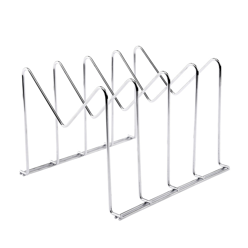 Soporte para moldes y sartén Organizare plateado