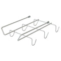 Soporte tazas grandes gabinete Organizare plateado