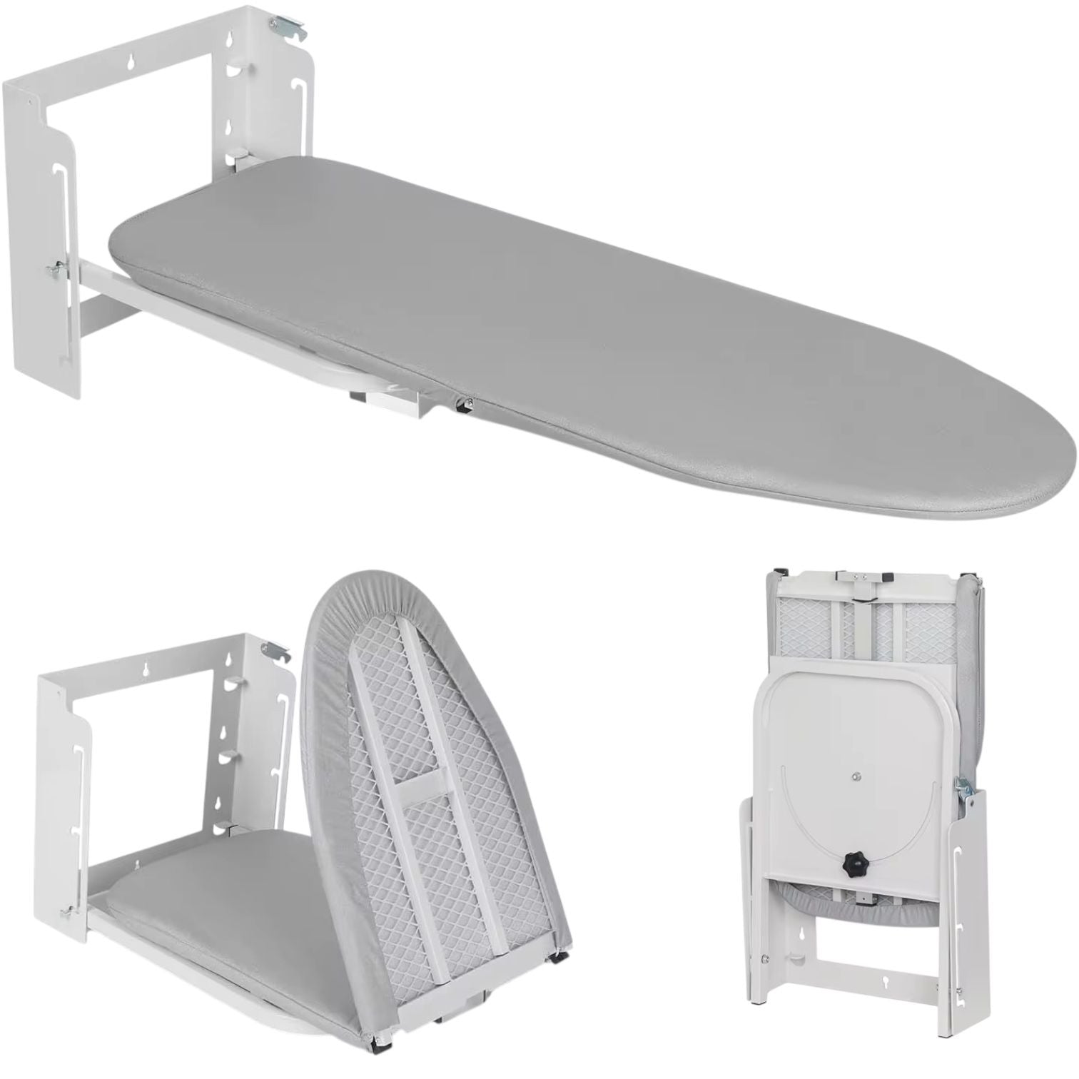 Tabla de Planchar de Pared Plegable y Giratoria IronFold