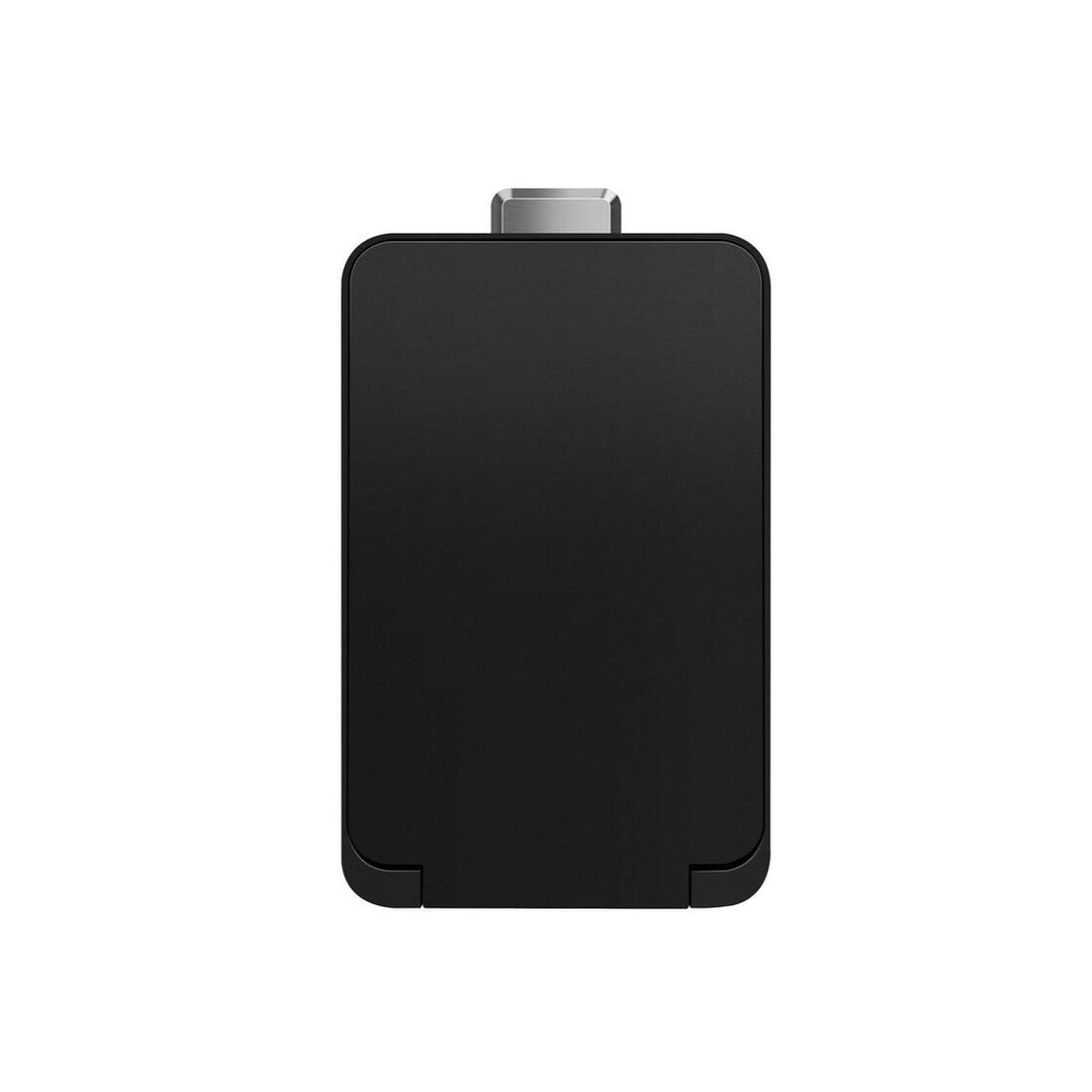 Tacho de Basura Pedal Hana Slim 15L Plástico Negro – Cierre Suave y Diseño Compacto