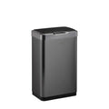 Tacho de Basura Sensor Deluxe Mirage-T 50L Negro Acerado – Apertura Automática sin Contacto