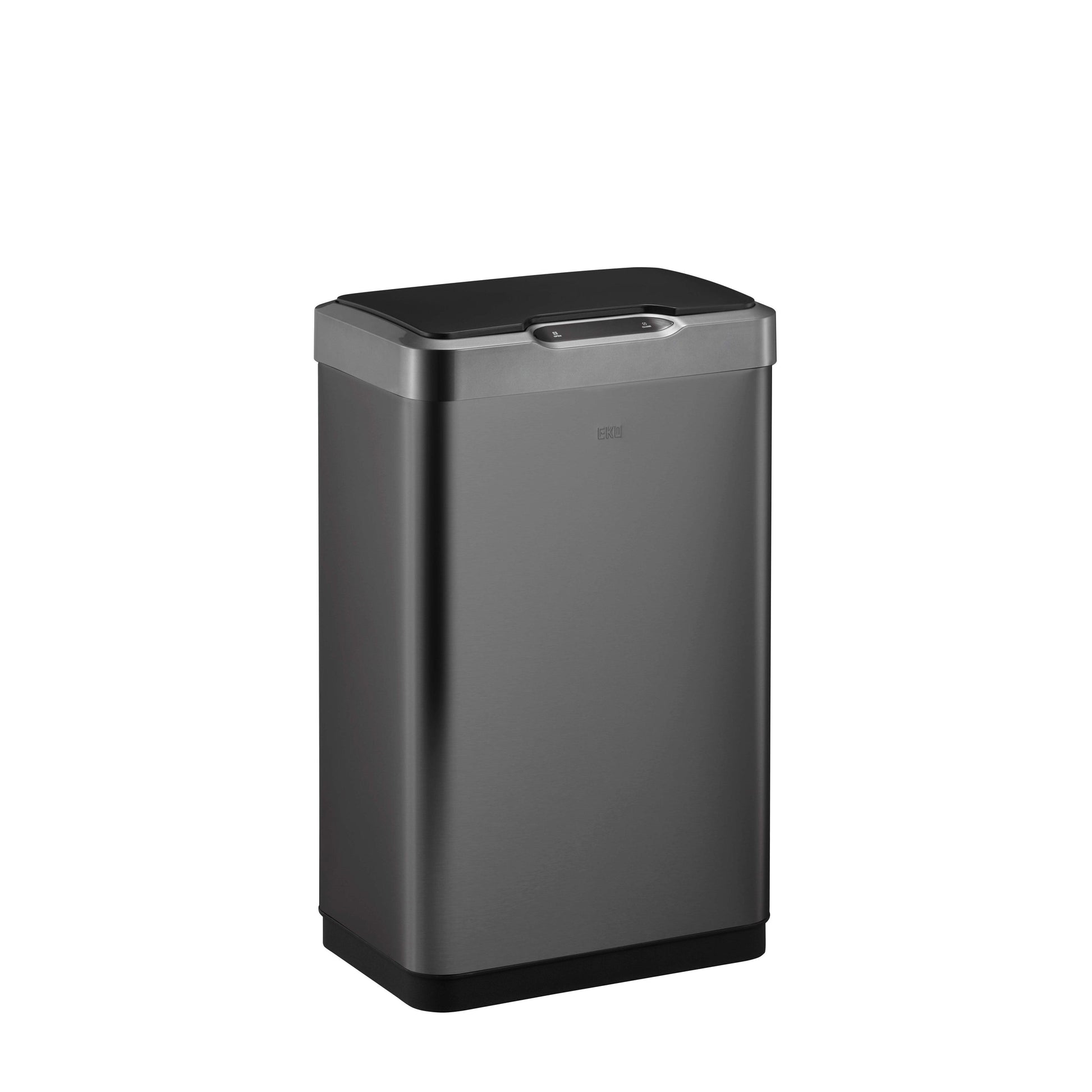 Tacho de Basura Sensor Deluxe Mirage-T 50L Negro Acerado – Apertura Automática sin Contacto