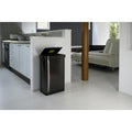 Tacho de Basura Sensor Deluxe Mirage-T 50L Negro Acerado – Apertura Automática sin Contacto