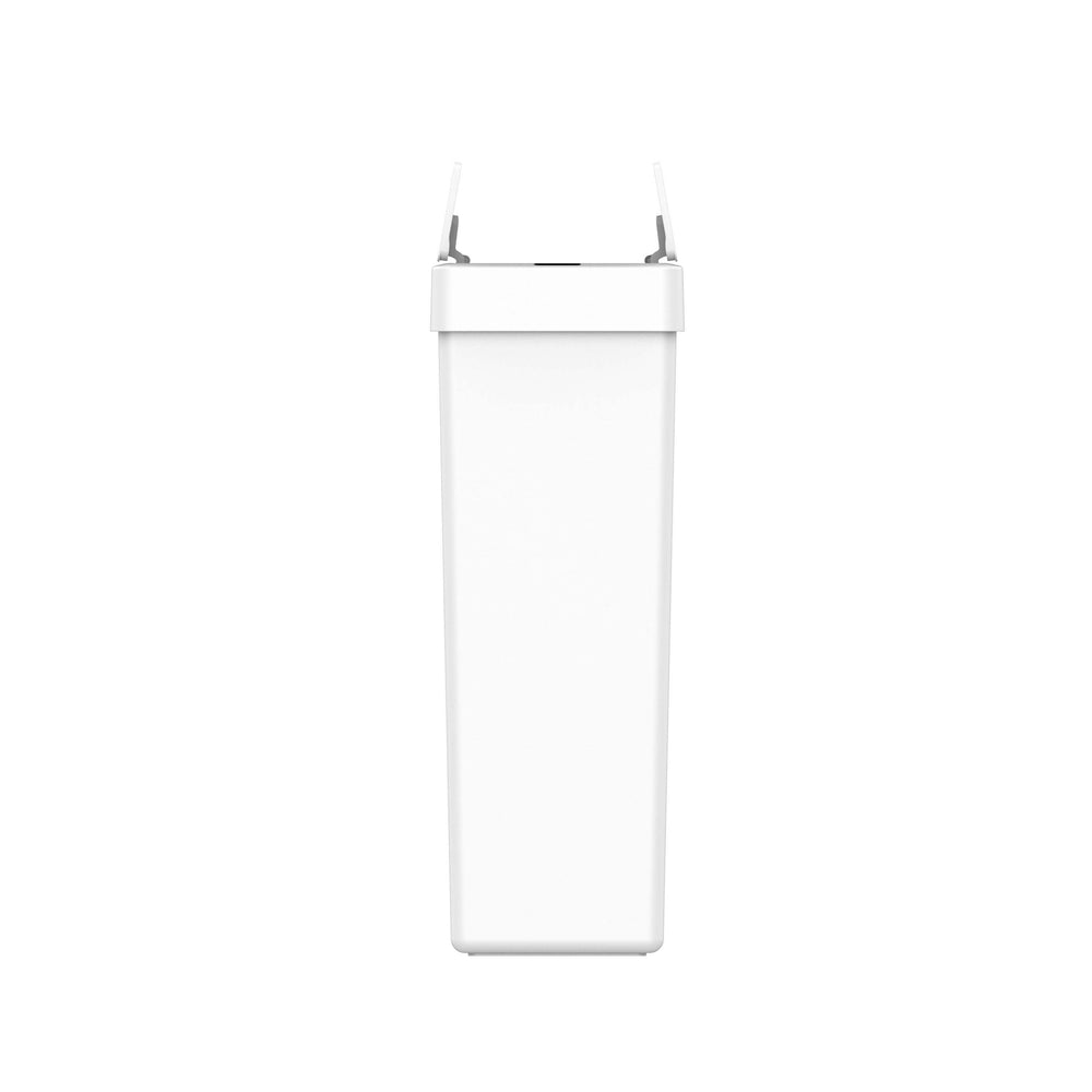 Tacho de basura sensor EKO X-Wing 30 L blanco · tapa doble automática, apertura silenciosa y pantalla LED