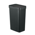Tacho de Basura Sensor Hana 50L Plástico Negro – Tapa Automática, Pantalla Digital y Sujeta Bolsas
