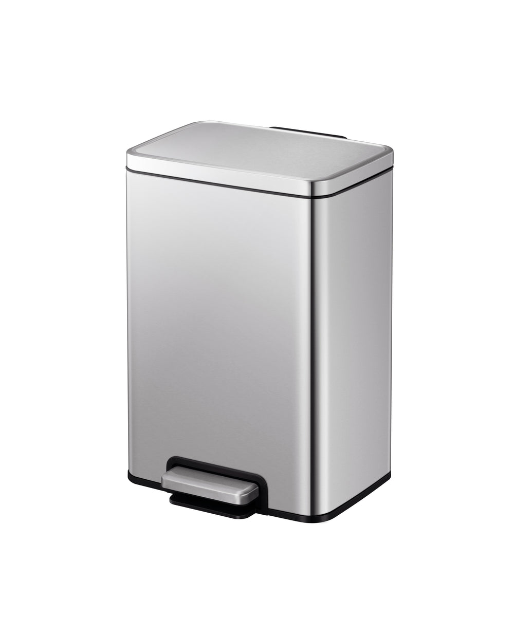 Tacho de basura con pedal Madison 20 L acero plateado mate