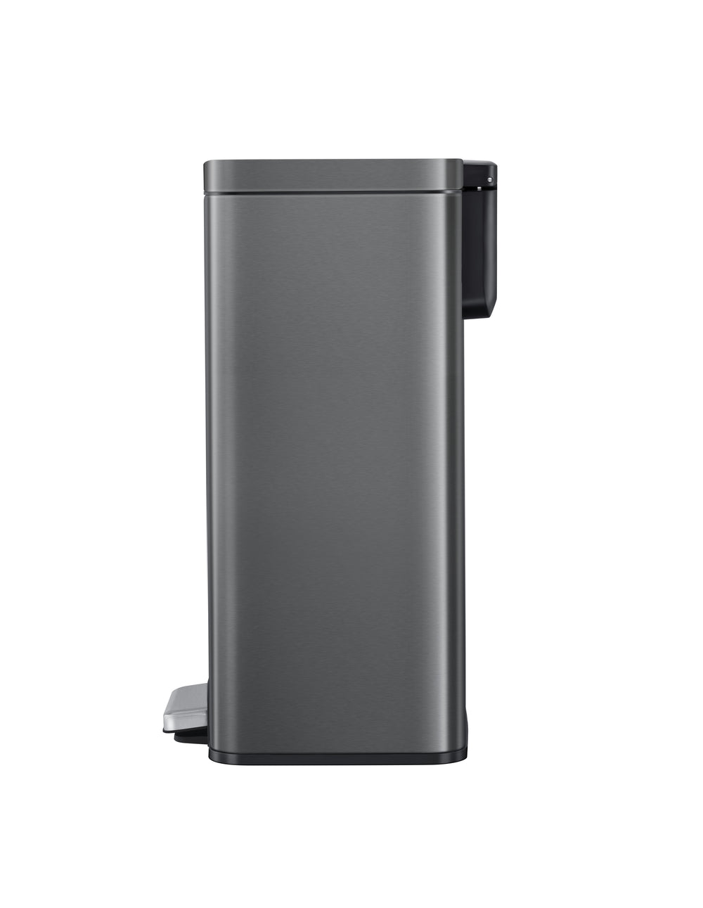 Tacho de basura con pedal Madison 50 L acero negro