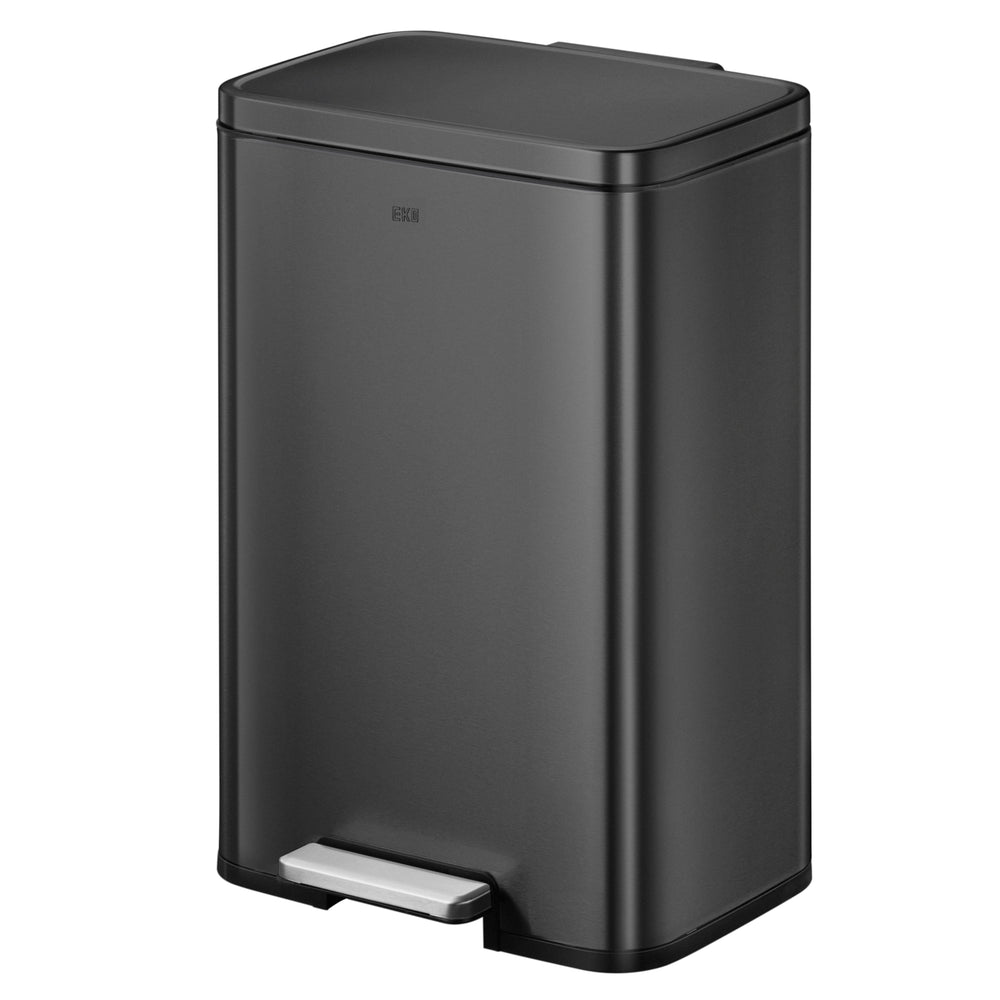 Tacho de basura con pedal Madison 50 L acero negro