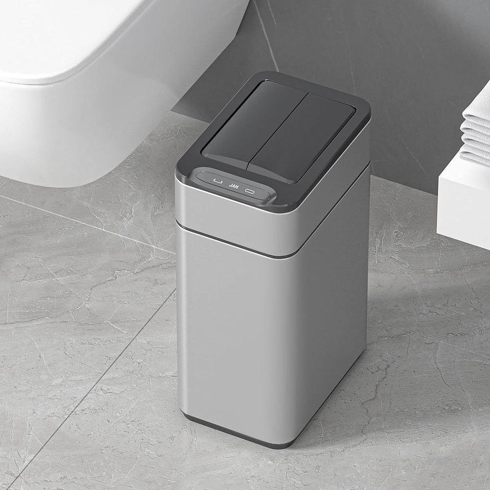 Tacho de basura con sensor 20L acero inoxidable alas – USB