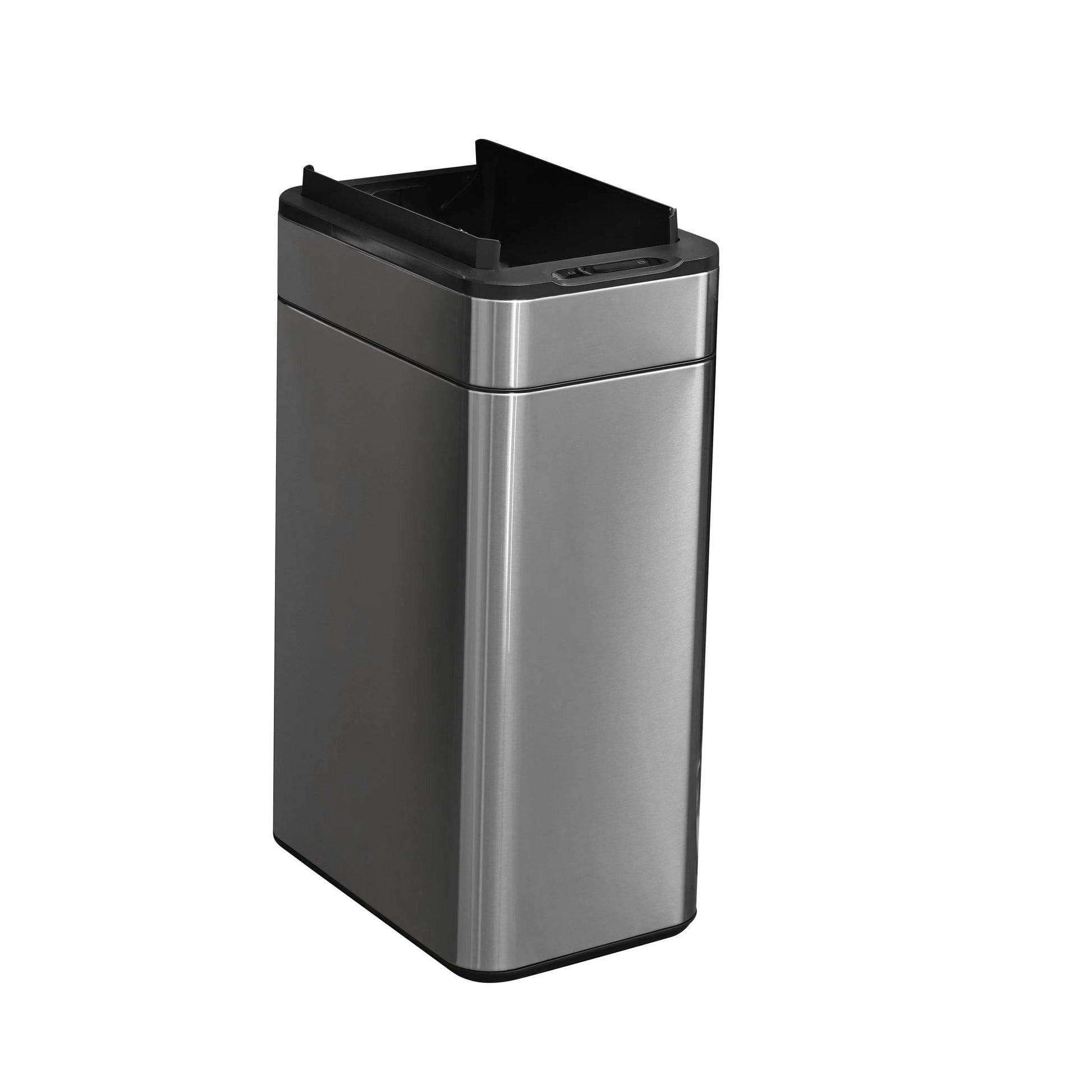 Tacho de basura con sensor 50L acero inoxidable alas