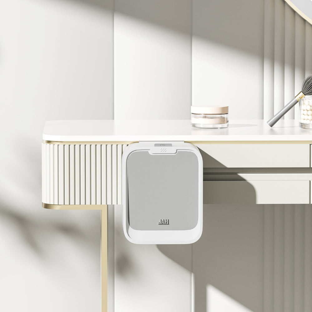Tacho de basura con sensor gabinete 7 L gris · ABS · USB