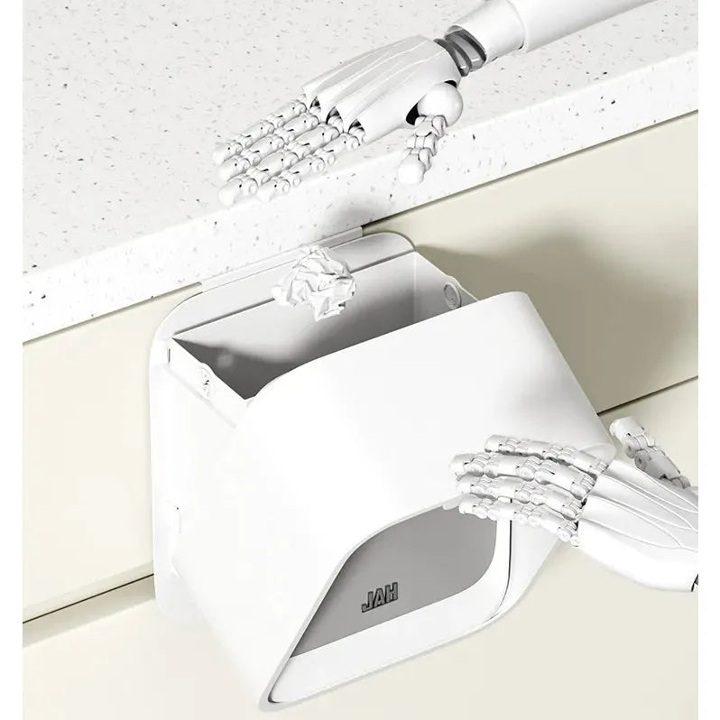 Tacho de basura con sensor gabinete 7 L gris · ABS · USB