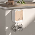 Tacho de basura con sensor gabinete 7L amaderado – ABS - USB