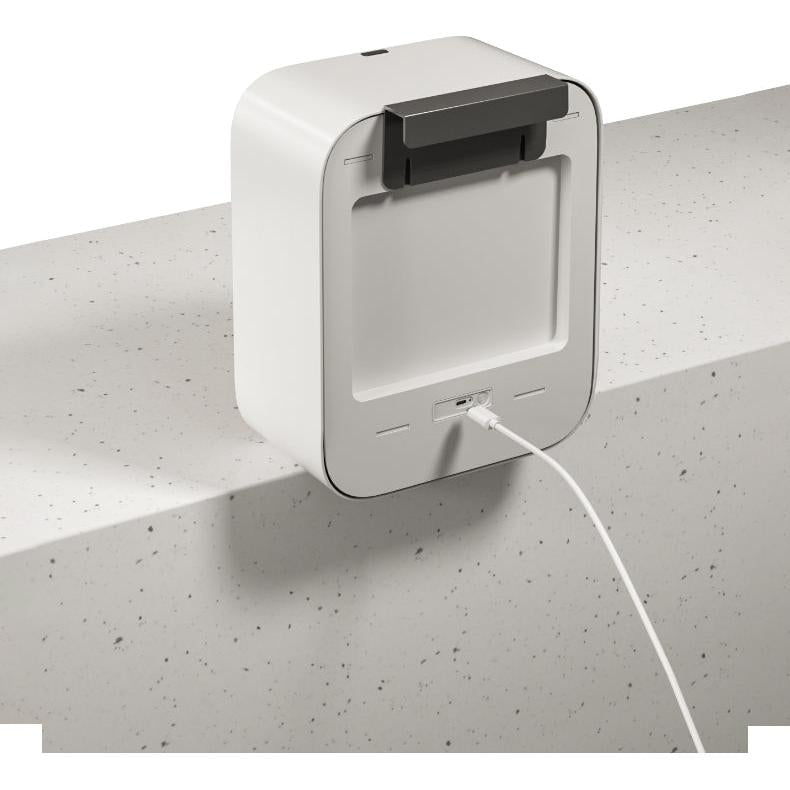 Tacho de basura con sensor gabinete 7L amaderado – ABS - USB
