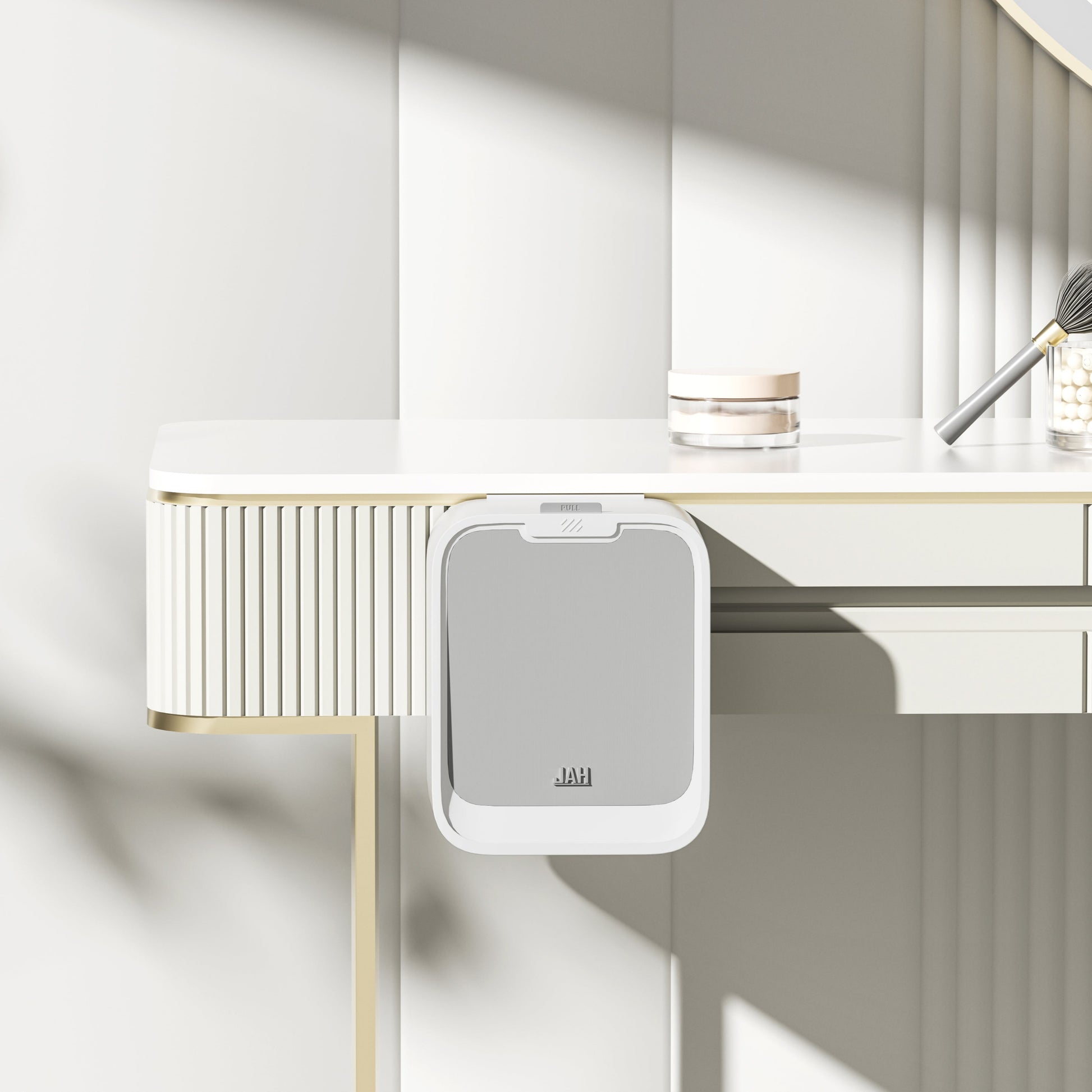 Tacho de basura con sensor gabinete 7L gris – ABS - USB