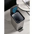 Tacho de basura pedal 13L acero