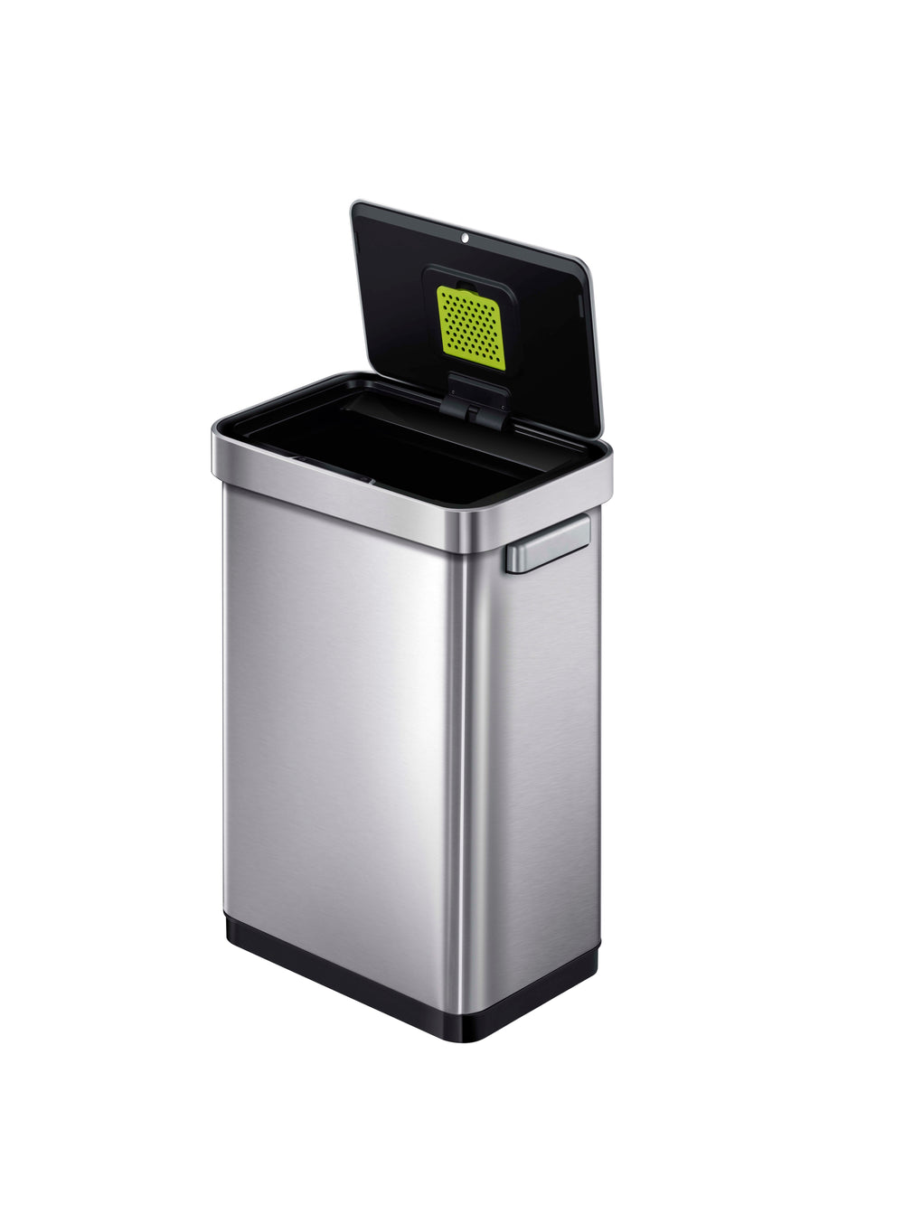 Tacho de basura sensor Deluxe Mirage-T 50 L acero plateado