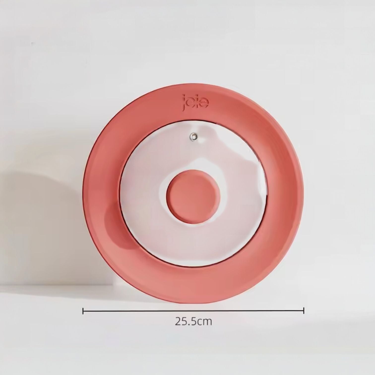 Tapa Universal de Vidrio y Silicona terracota