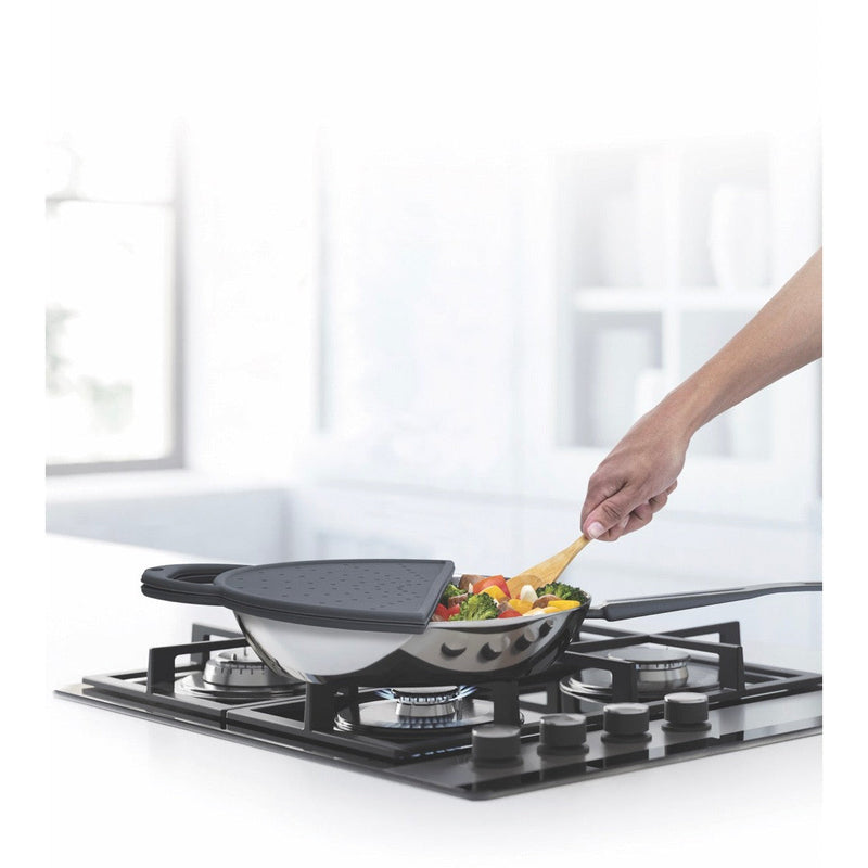 Tapa antisalpicaduras plegable silicona