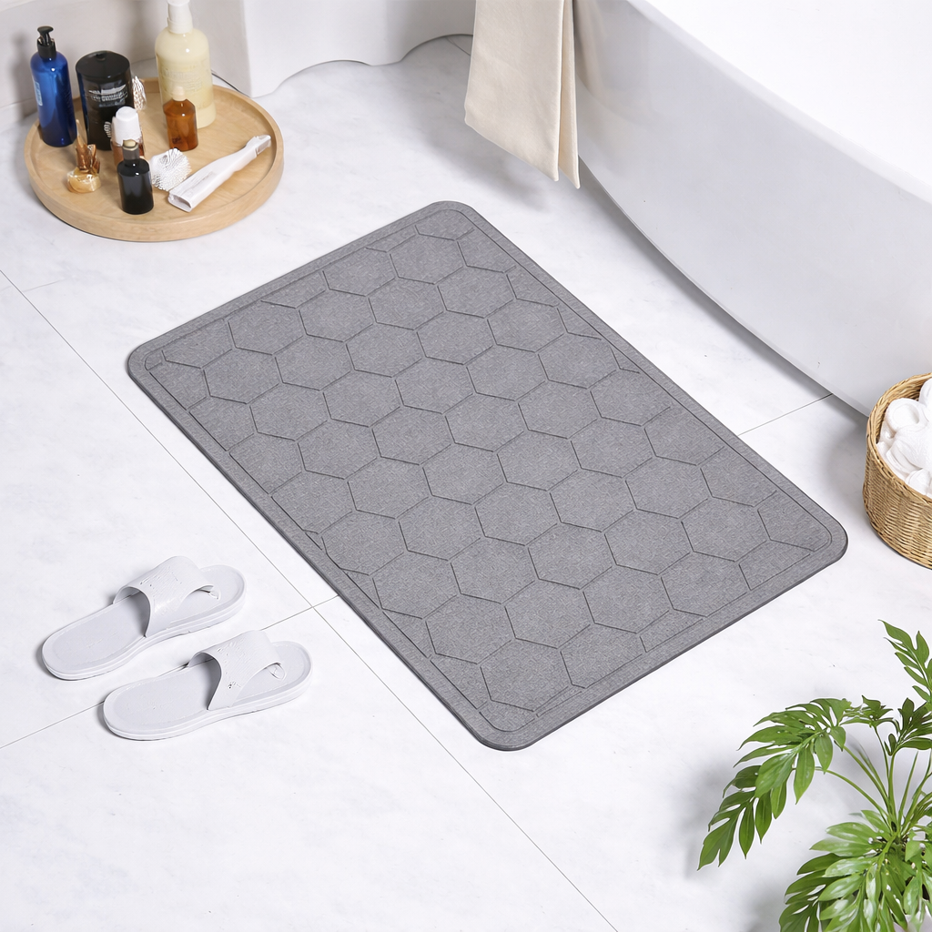 Tapete de baño de Diatomita BathMat - Ecológica y Antibacteriana