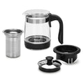 Tetera de Vidrio Borosilicato 750ml con Filtro Inox