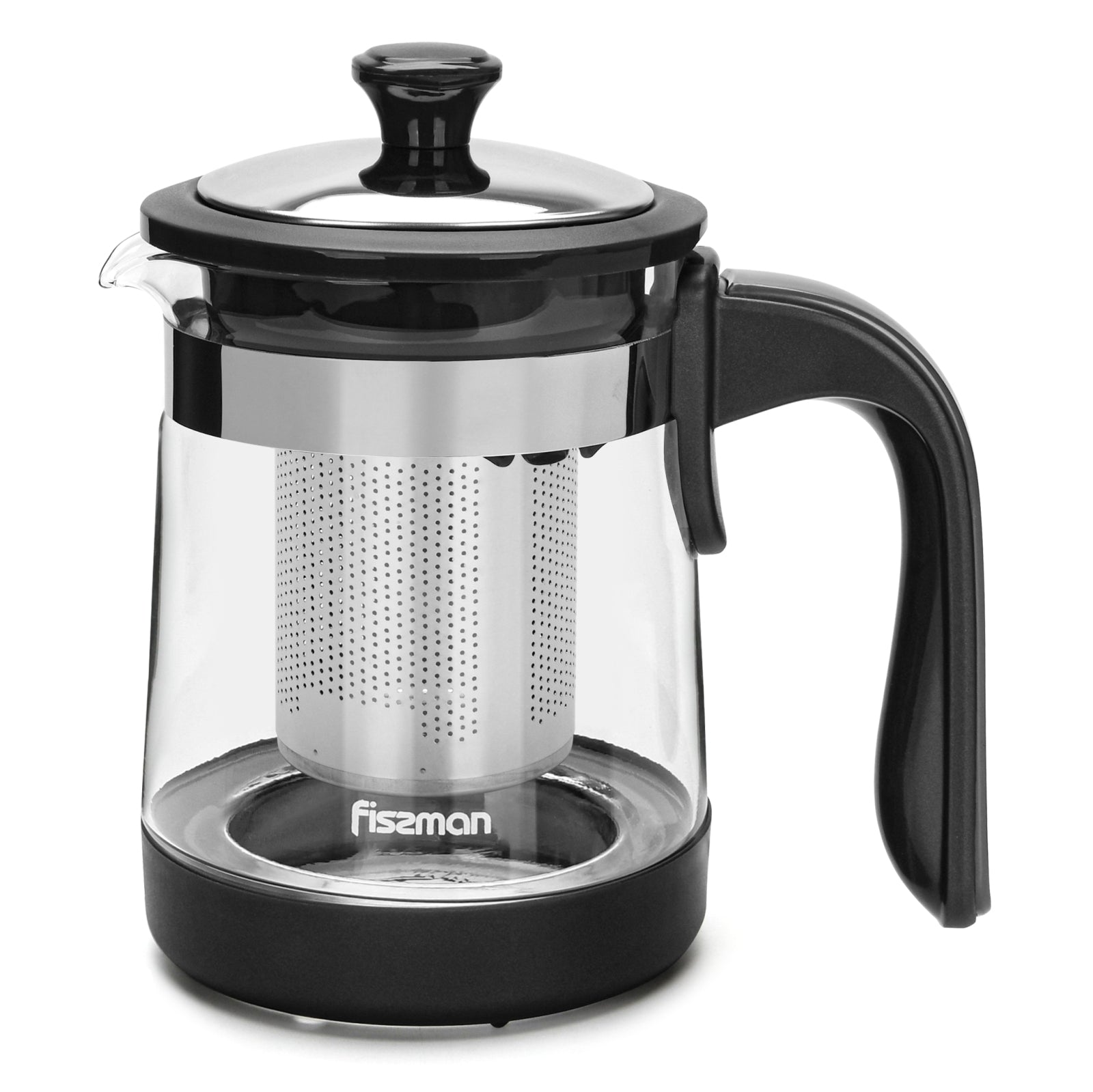 Tetera de Vidrio Borosilicato 750ml con Filtro Inox