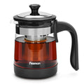 Tetera de Vidrio Borosilicato 750ml con Filtro Inox