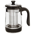 Tetera de Vidrio Borosilicato 950ml con Filtro Inox