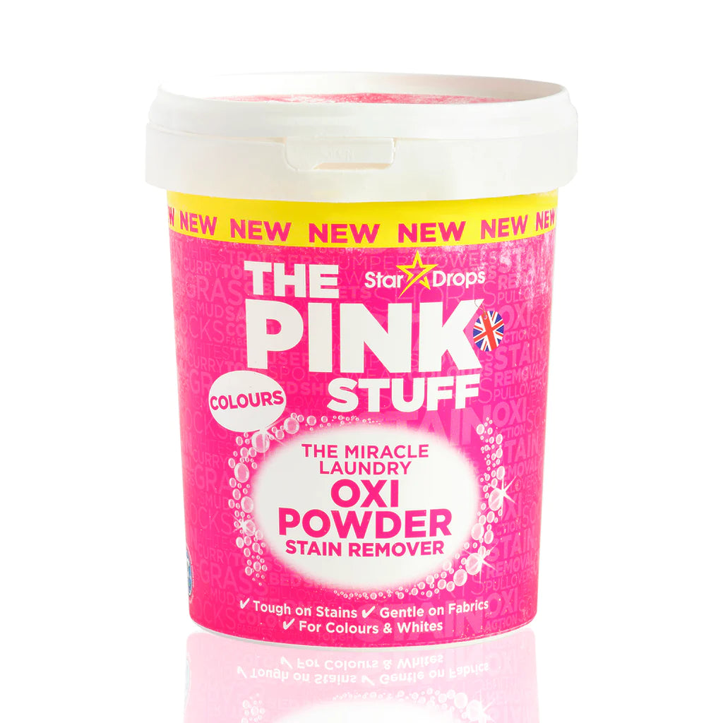 The Pink Stuff® Quitamanchas en polvo Oxi para ropa de colores 1kg