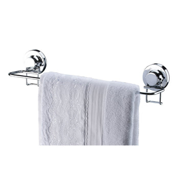 Toallero 45cm ventosas succión Praticita plateado
