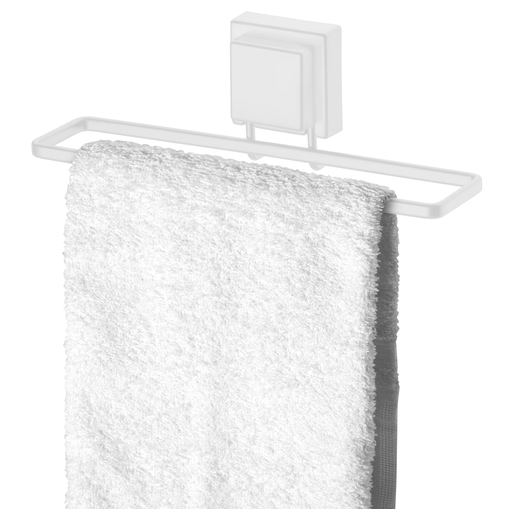 Toallero Praticità Mix con ventosa 25 cm- blanco