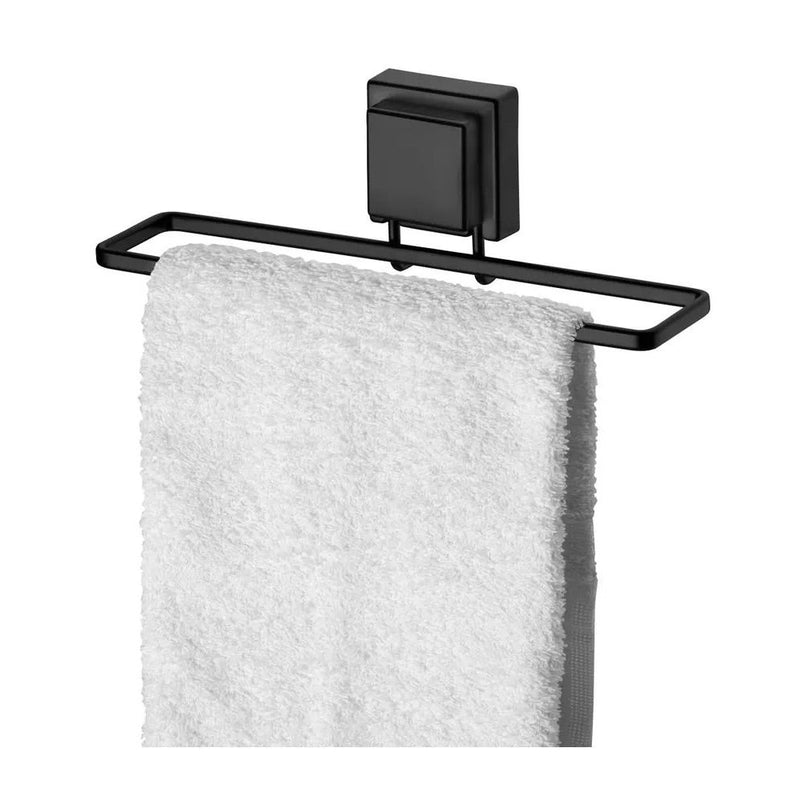 Toallero Praticità Mix con ventosa 25 cm- negro mate