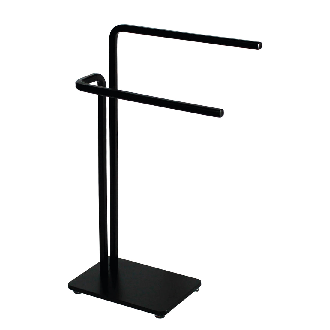 Toallero Quadrata negro mate