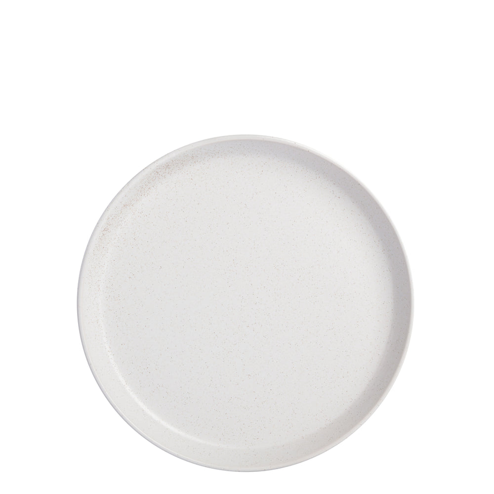 Vajilla de Gres Blanca con Motas Marrones 12 Piezas Soho Lounge Sofia Coupe - Estilo Moderno y Duradero
