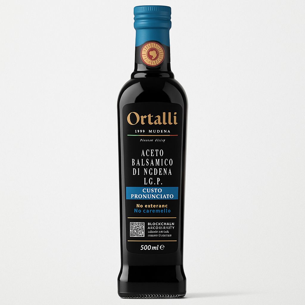 Vinagre Balsámico "Il Pantaro" 500ml - Sin Colorantes, Alta Calidad