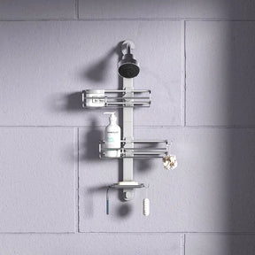 Organizador ducha ajustable aluminio 3 niveles