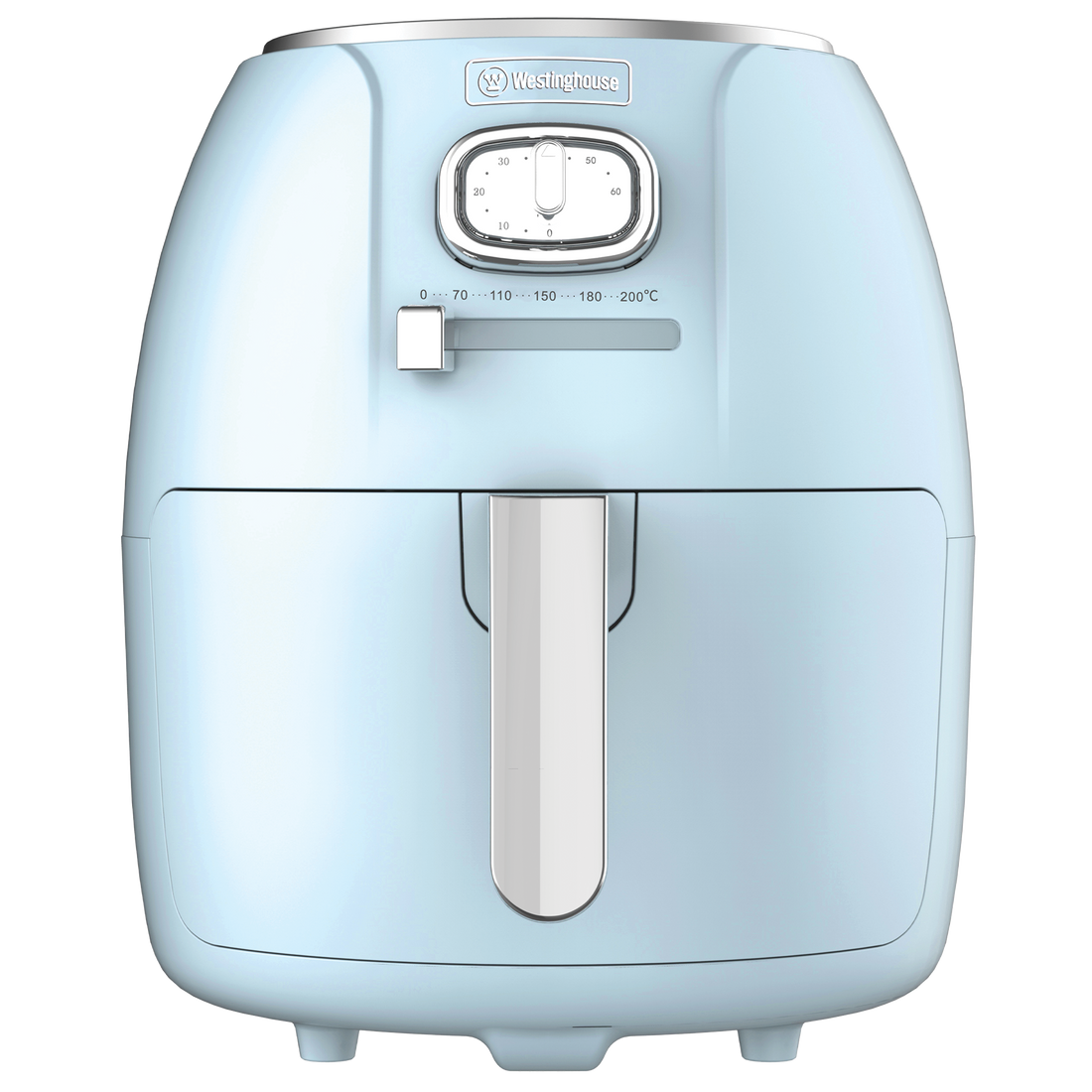 Freidora de Aire Retro 4L celeste