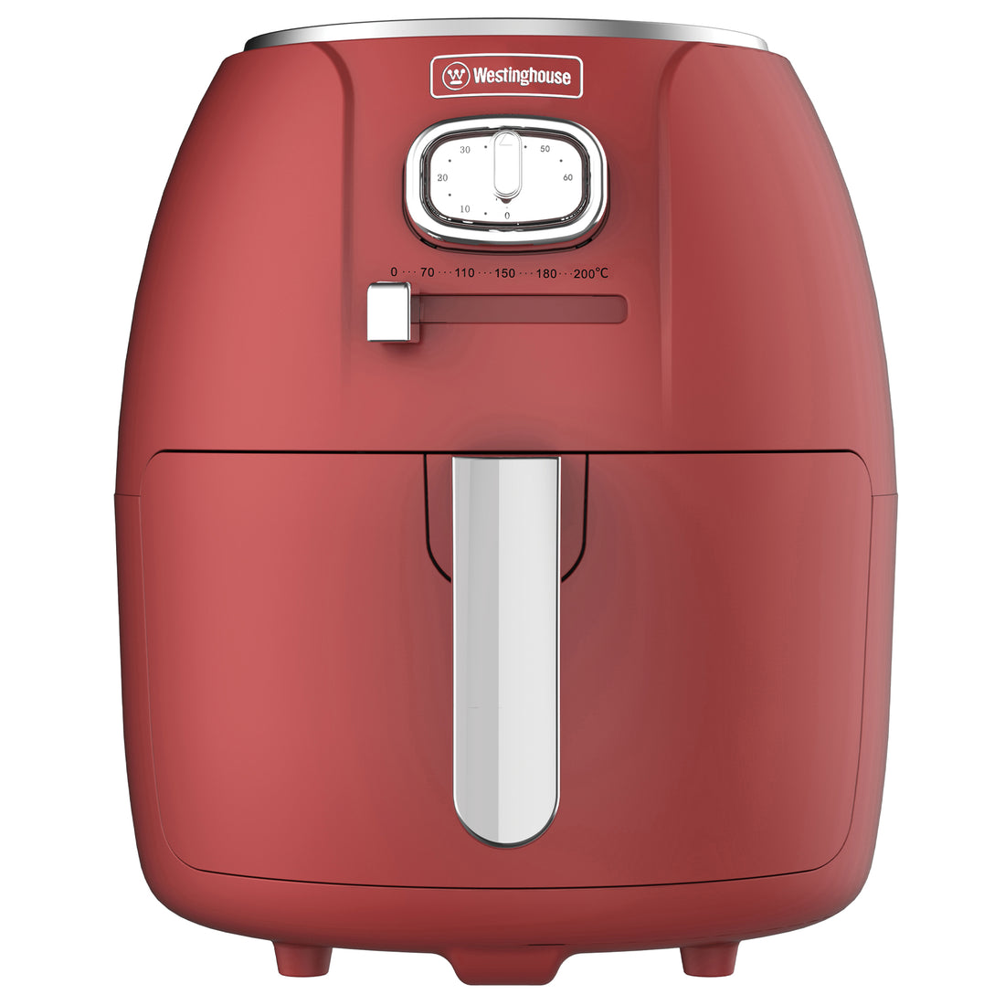 Freidora de Aire Retro 4L roja