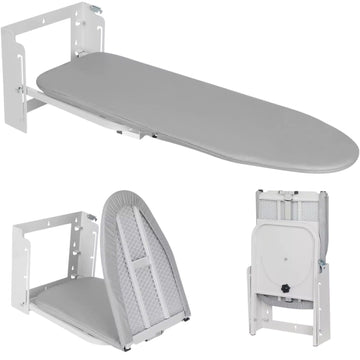 Tabla de Planchar de Pared Plegable Y Giratoria - con Giro 180°,  Altura Ajustable , Ahorra espacio