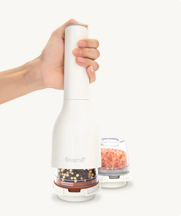 Moledor especias Finamill Classic eléctrico off white batería