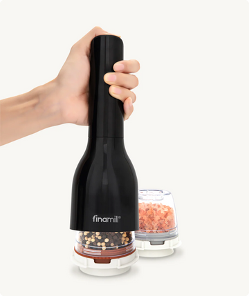 Moledor especias Finamill Classic eléctrico negro batería