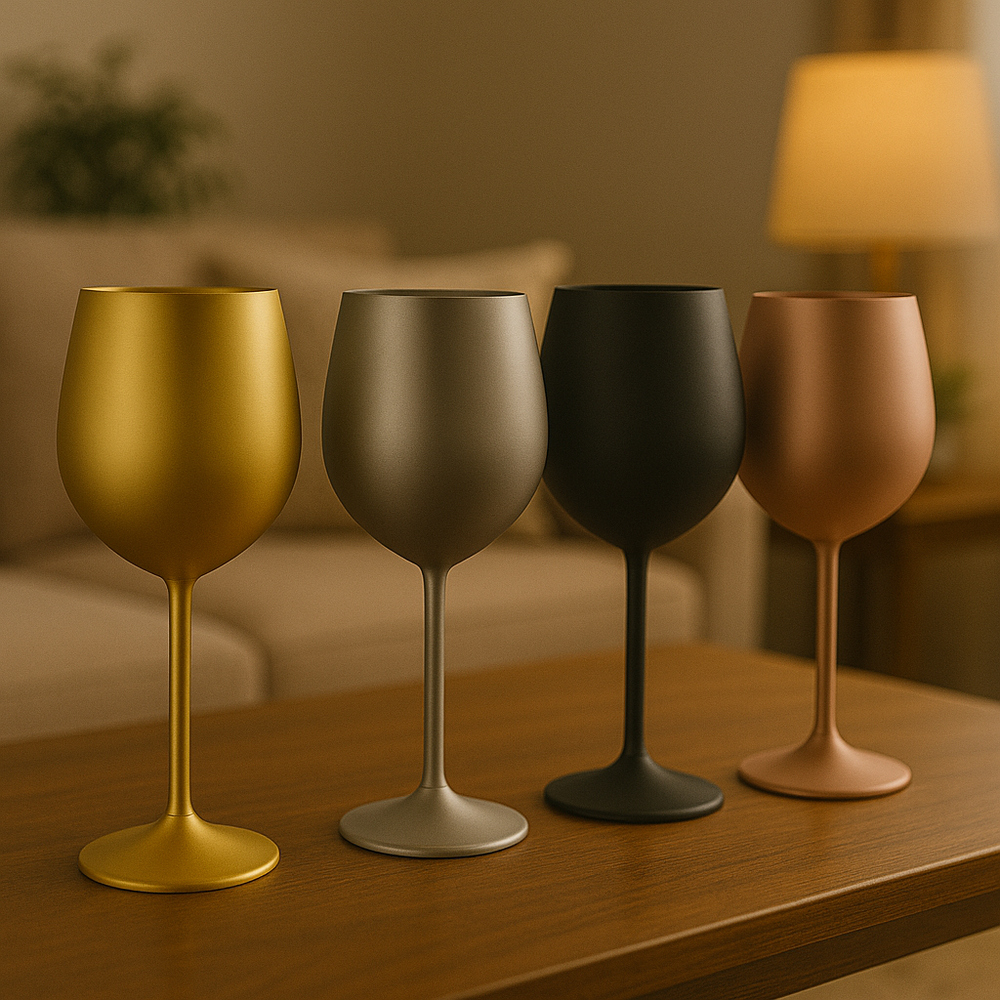 Set x 2 copas acero inoxidable rose gold 500 ml · Irrompibles