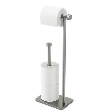 Porta papel higiénico Cappa nickel 2 en 1 Umbra