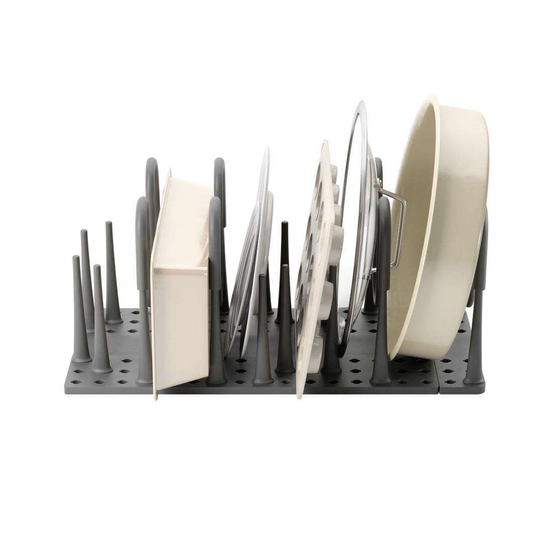 Organizador de Ollas y Sartenes Peggy gris Umbra