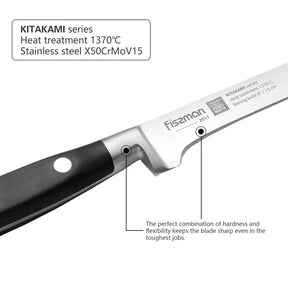 Cuchillo deshuesador Kitakami 15cm acero alemán