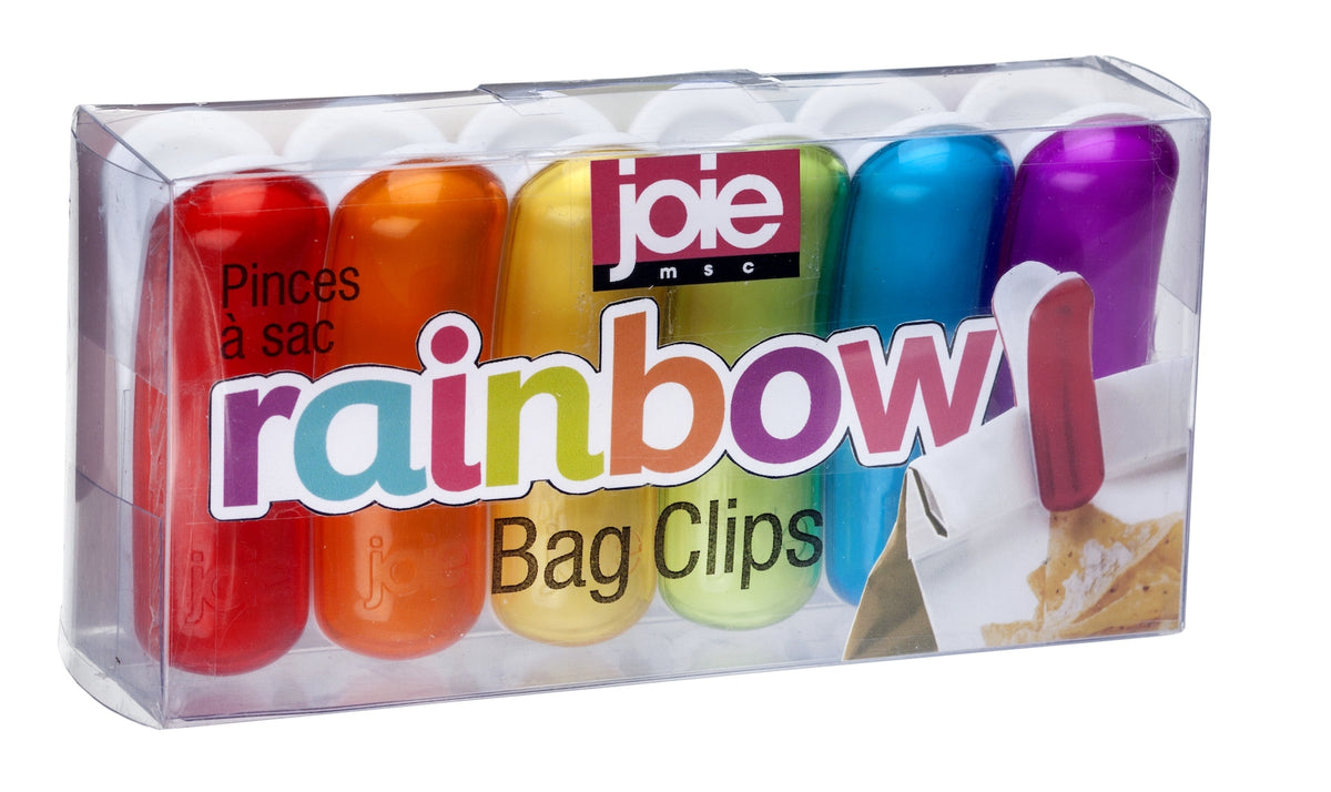 Set x 6 clips bolsas Rainbow