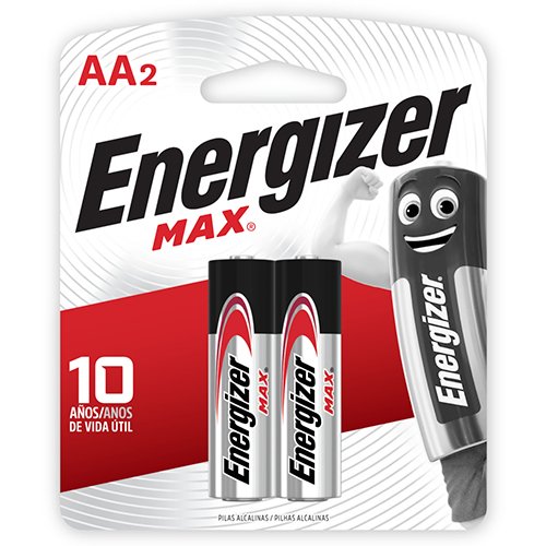 Energizer Pila Alcalina Max AA Pack 2 unid