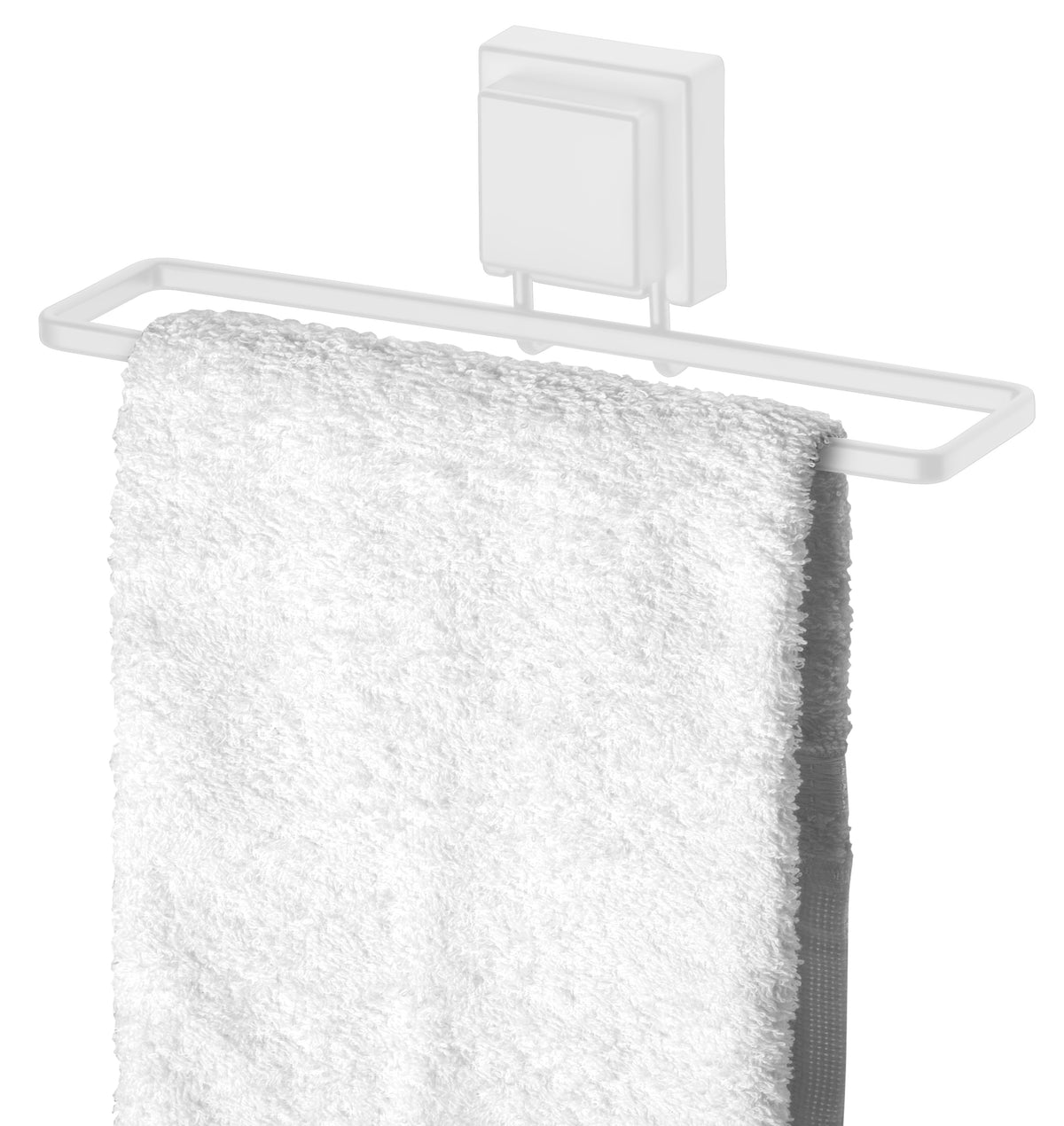 JiePai Toallero con ventosa, toallero de baño extraíble, ganchos de ventosa  al vacío para toalla, bata de baño, bata, abrigo, lufa, sin taladros