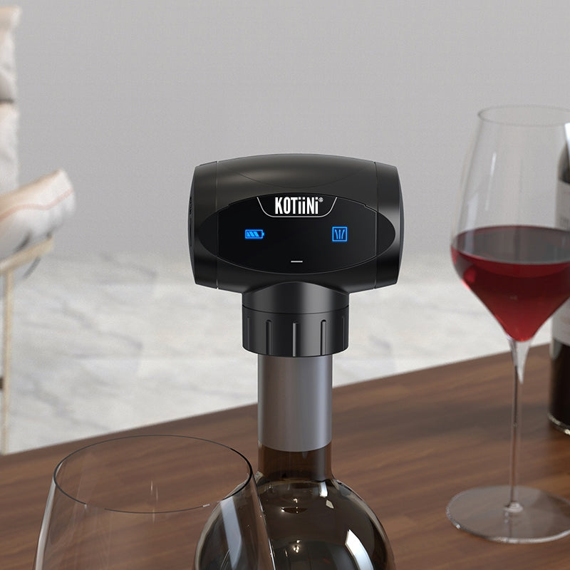 Tapon eléctrico automático de vino al vacío
